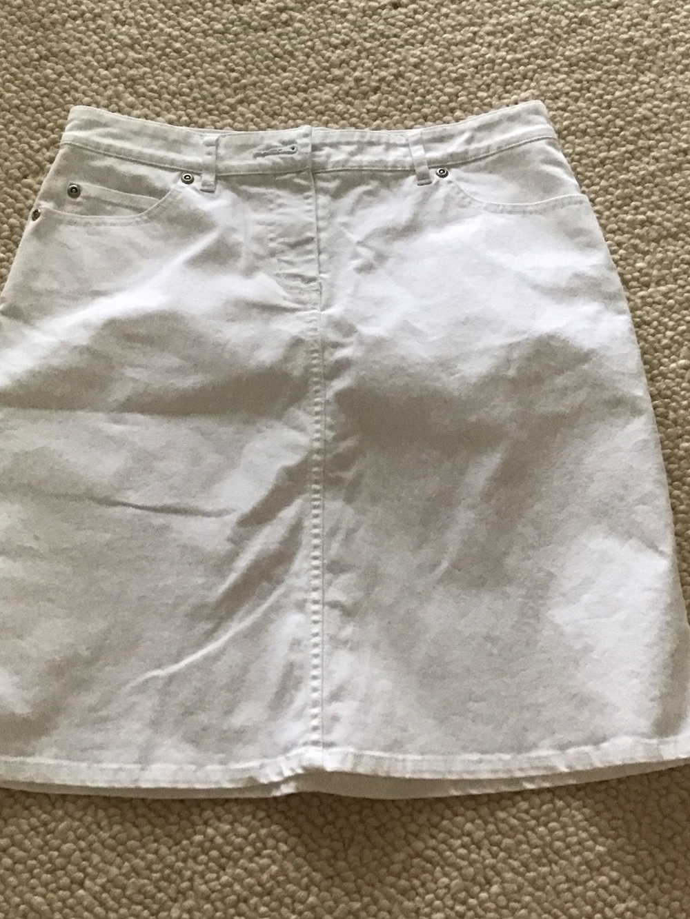 Lilly Pulitzer White A-Line Skirt